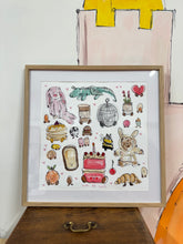 Load image into Gallery viewer, LIMITED EDITION jellycat era framed fine art print
