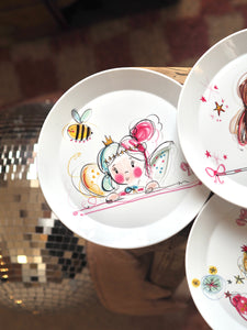 Children’s Character Plate ‘The Wonky Fairy’