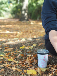Bows Coffee Cosy Sleeve