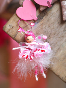 ‘Dolly’ The Fairy & Her Hanging Metal Heart