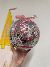 Load image into Gallery viewer, 20cm Large Christmas Disco Ball ‘Champagne Cheers’
