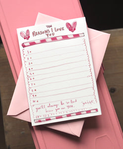 Write Your Own ‘Reasons I Love You’ Card