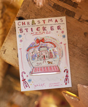 Load image into Gallery viewer, ‘The Snow Globe’ Cutie Christmas Sticker
