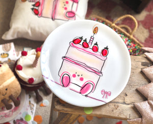 The Ceramic XL Cute Cake Plate