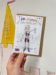 The London Marathon Bespoke Design