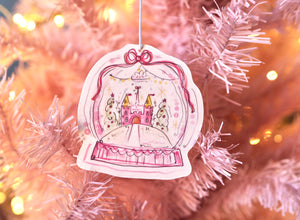 ‘Christmas Girly’ Snow Globe Air Freshener