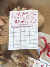 Load image into Gallery viewer, 2026 A4 Quotes &amp; Made by Leah Doodles Calendar
