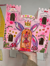 Load image into Gallery viewer, The Hand Painted Wooden Castle Dolls House ‘The Fairy Castle’
