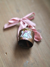 Load image into Gallery viewer, Hand Painted Brass Bell 10 ‘Angel’
