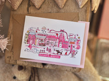 Load image into Gallery viewer, The Cutie Pink Christmas Village Design
