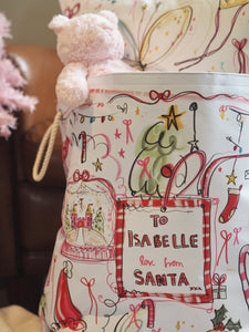 The Personalised Christmas Design Sack
