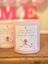 Load image into Gallery viewer, Bow ‘Thank You For Being You’ Fairy Candle
