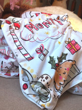 Load image into Gallery viewer, The Luxury Personalised Christmas Blanket XL
