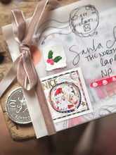 Load image into Gallery viewer, Letter To Santa Hand Decorated Envelope &amp; Letter
