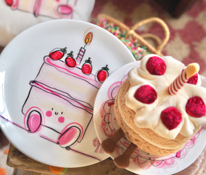 The Ceramic XL Cute Cake Plate