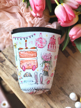 Load image into Gallery viewer, ‘Hello Spring Doodles’ Coffee Cosy Sleeve
