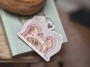 ‘Cosy Bear Girly’ Air Freshener