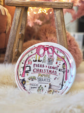 Load image into Gallery viewer, Personalised XL Luxury Christmas Movies Snack Plate
