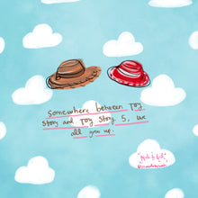 Load image into Gallery viewer, Clouds &amp; Hats Design
