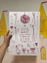 Load image into Gallery viewer, “Remember this when you go to bed” List Art Print
