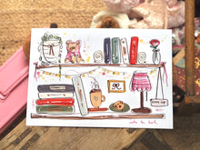 Load image into Gallery viewer, Cosy Book Shelf Design
