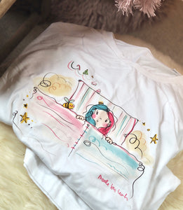 Wonky Fairy In Bed Tee