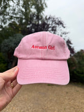 Load image into Gallery viewer, ‘Autumn Girl’ Embroidered Cap
