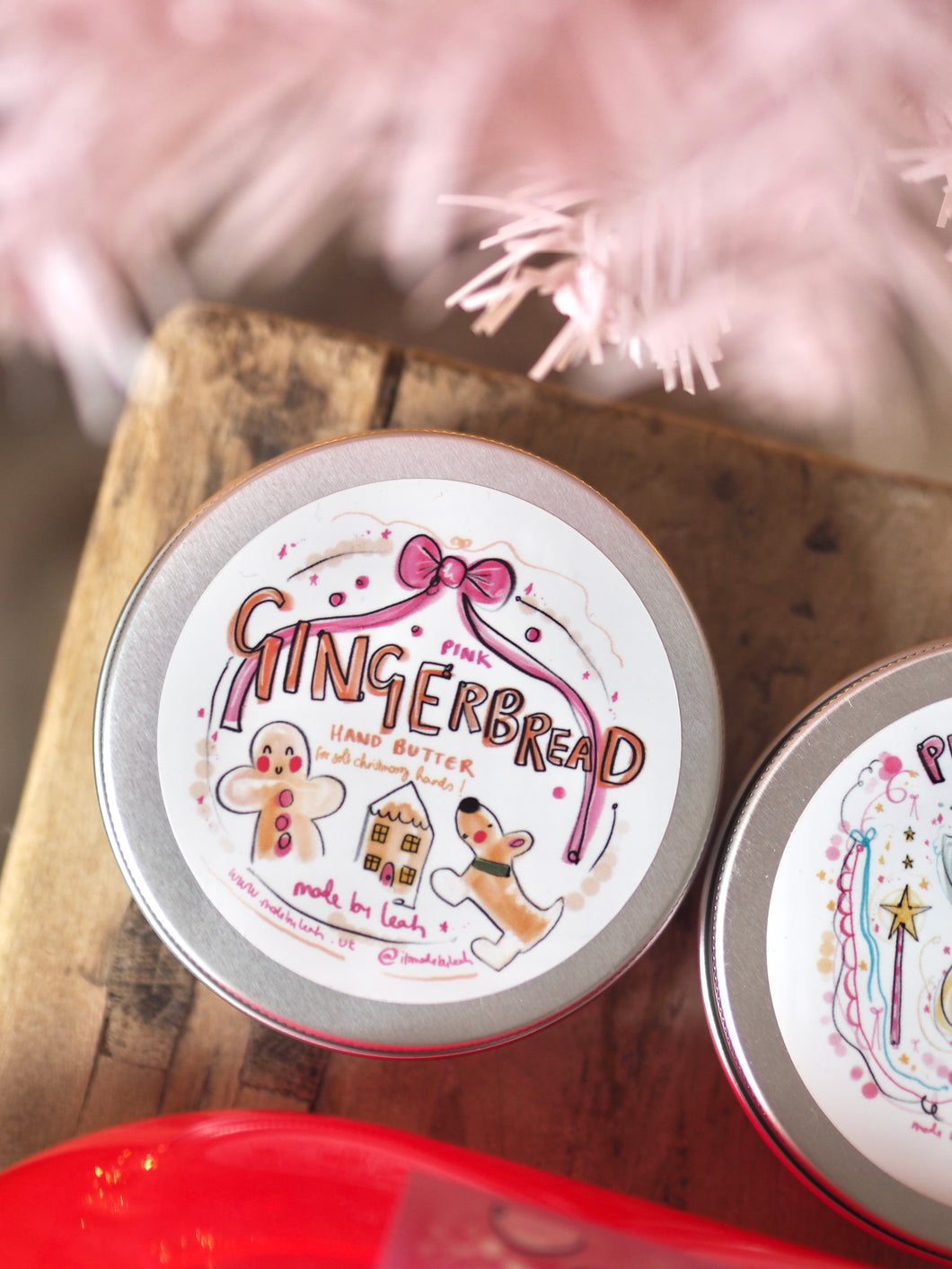 Gorgeous Gingerbread Hand Butter