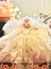 Load image into Gallery viewer, Hand Made Flossy Tree Topper Fairy
