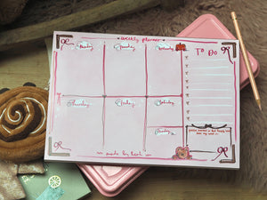 The Cosy Girly Aesthetic Weekly Planner