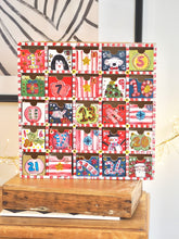 Load image into Gallery viewer, The Hand Painted Classic Christmas Wooden Advent Calendar
