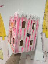 Load image into Gallery viewer, The Hand Painted Wooden Castle Dolls House ‘The Candy Castle’

