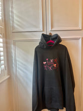 Load image into Gallery viewer, ‘Remember’ Bows Luxury Embroidered Hoodie Faded Black
