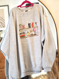 Cosy Bookshelf Sweater