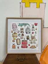 Load image into Gallery viewer, LIMITED EDITION jellycat era framed fine art print
