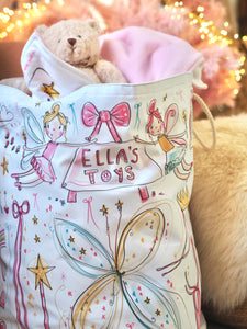 The Personalised Fairy Design Sack
