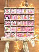 Load image into Gallery viewer, The PRE ORDER Hand Painted Christmas Wooden Advent Calendar
