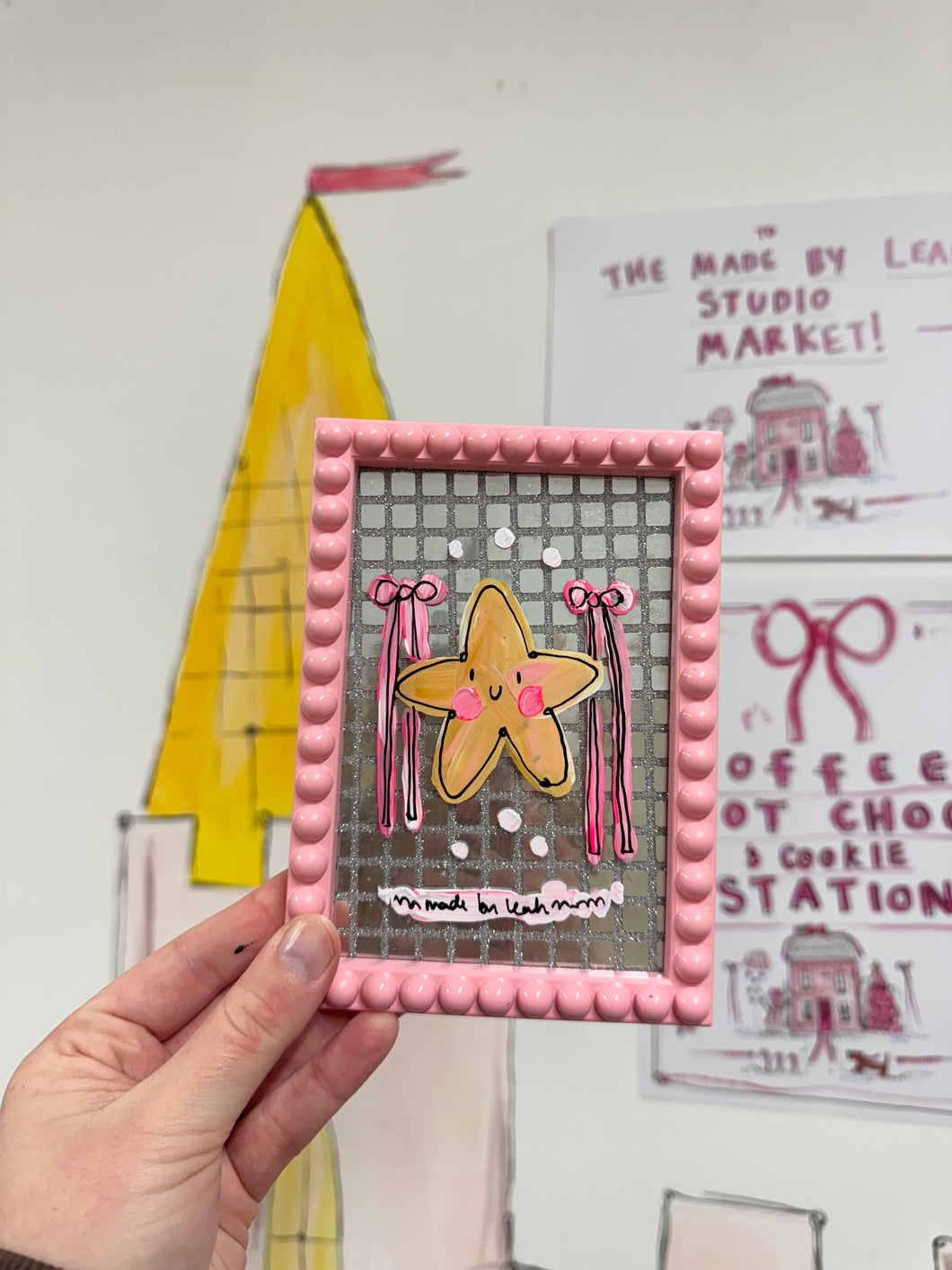 The Mini Bobbin Disco Frame “Scrumpy Star”