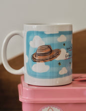 Load image into Gallery viewer, The ‘Clouds &amp; Hats’ Ceramic Mug
