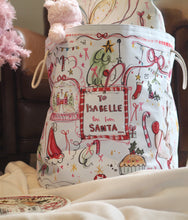 Load image into Gallery viewer, The Personalised Christmas Design Sack
