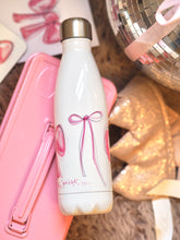 Load image into Gallery viewer, Pink Bows Stainless Steel Water Bottle
