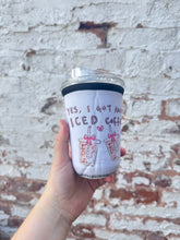 Load image into Gallery viewer, ‘Another Iced Coffee’ Coffee Cosy Sleeve
