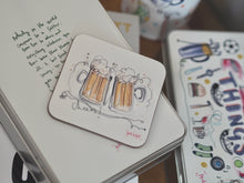Load image into Gallery viewer, ‘Cheers!’ Coaster
