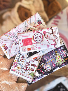The Personalised 100g Pink Christmas Chocolate Bar