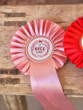 Load image into Gallery viewer, The Personalised ‘On The Nice List’ Luxury Rosette, Pink
