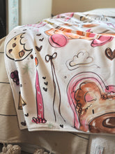 Load image into Gallery viewer, Pre Order Cosy Season Girly Luxury Blanket XL
