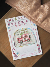 Load image into Gallery viewer, ‘Driving Home For Christmas’ Cutie Christmas Sticker
