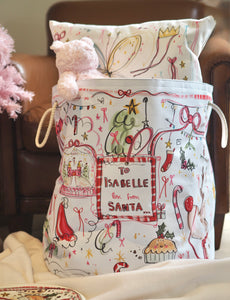 The Personalised Christmas Design Sack
