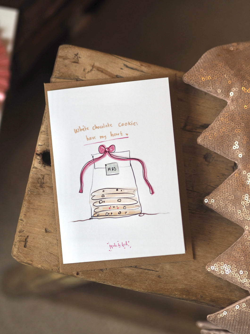 Cookie Card ‘White Chocolate’