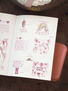 The Glossy 12 Page ‘Instagram Doodles’ 2024 Magazine